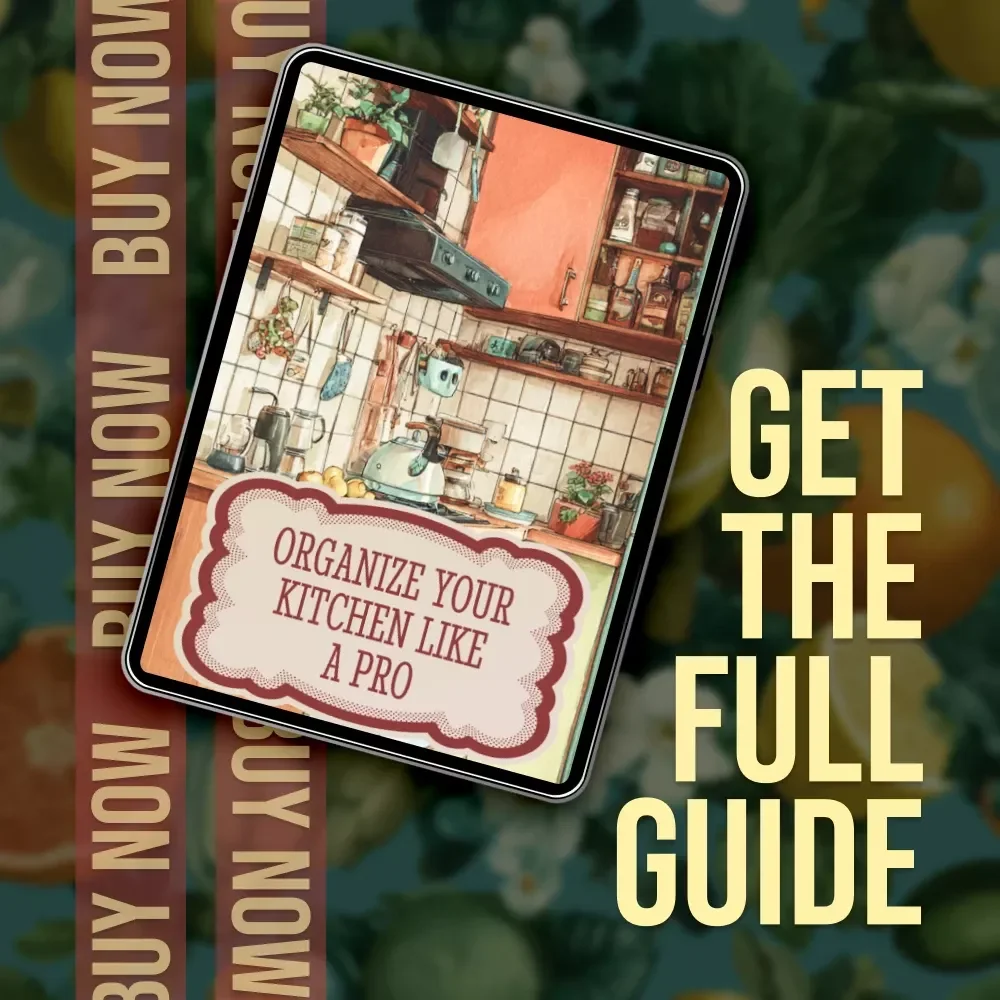 Organize Your Kitchen Like a Pro | Digital Guide to Kitchen Storage Solutions, Clever Organizing Strategies, and AI-Powered Tips