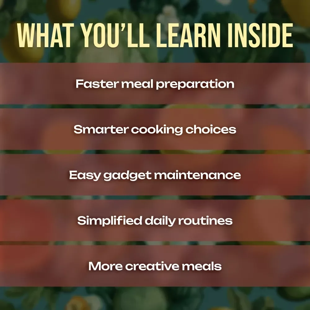 Innovative Kitchen Gadgets for Efficient Cooking | Digital Guide eBook | Smart Cooking Hacks & AI Meal Prep Tools | Time-Saving Kitchen Checklist