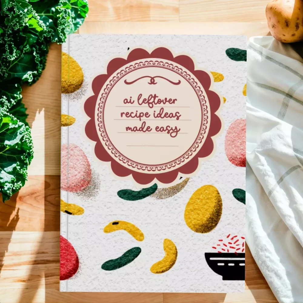 AI Leftover Recipe Ideas Made Easy | Digital Guide for Reducing Food Waste, Smart Meal Planning & Delicious Reheated Meals