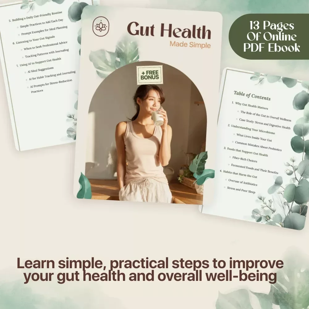 Gut Health Made Simple: Your Ultimate Guide to Digestive Wellness | eBook for Gut Health Basics