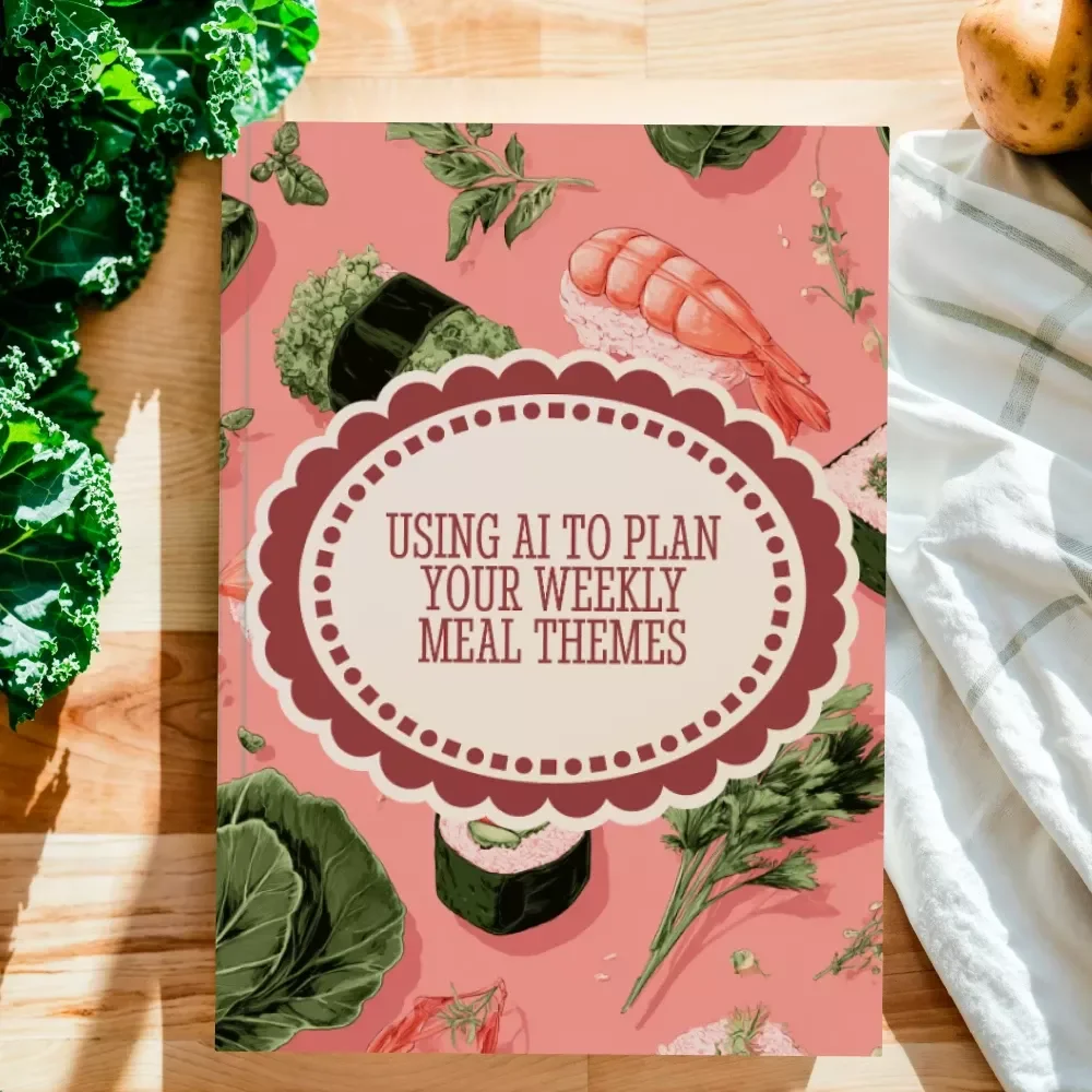 Using AI to Plan Your Weekly Meal Themes | Digital Guide for Stress-Free Cooking, Meal Prep & Smart Grocery Planning | AI Meal Themes for the Week eBook Download