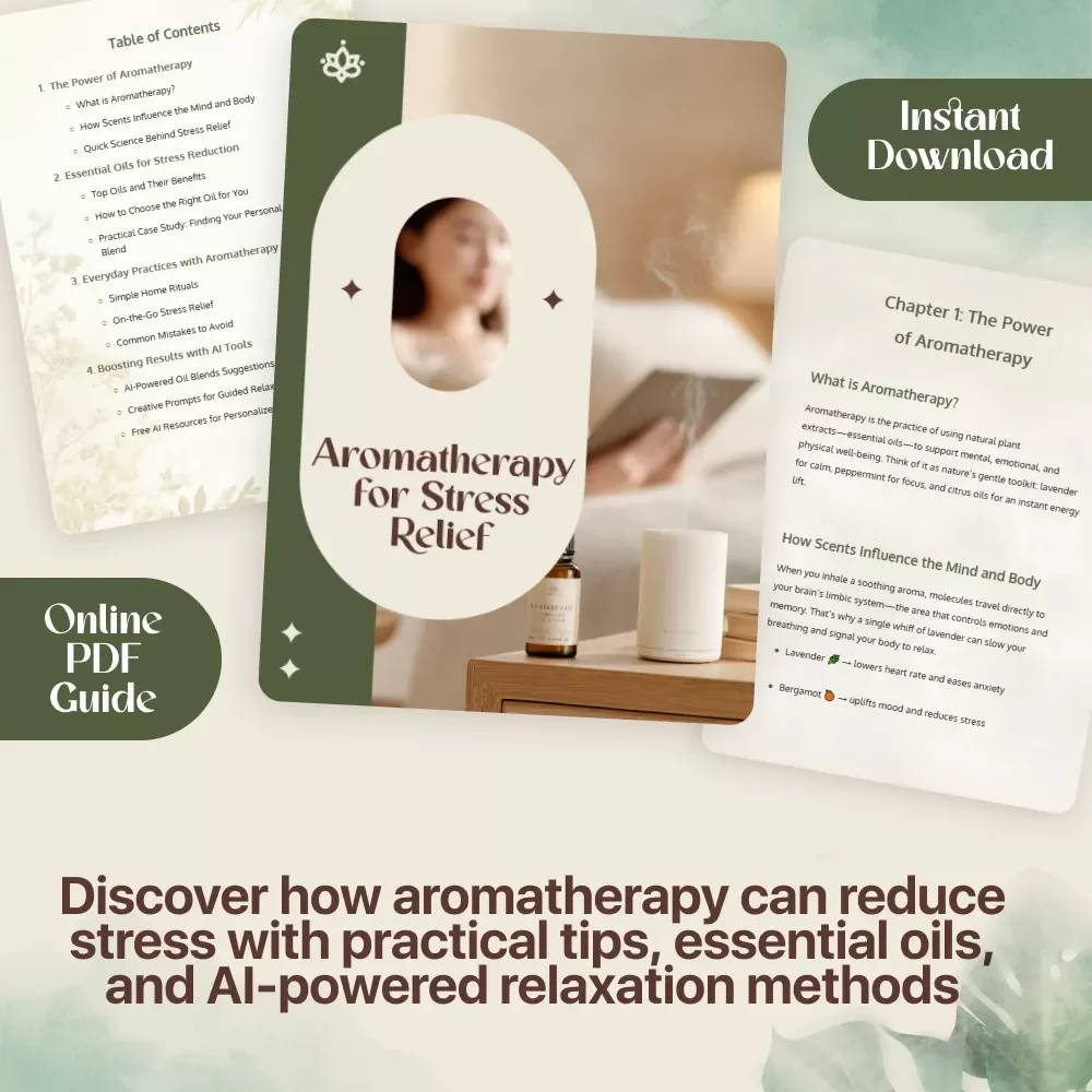 Aromatherapy for Stress Relief: A Complete Guide to Using Essential Oils for Stress Reduction