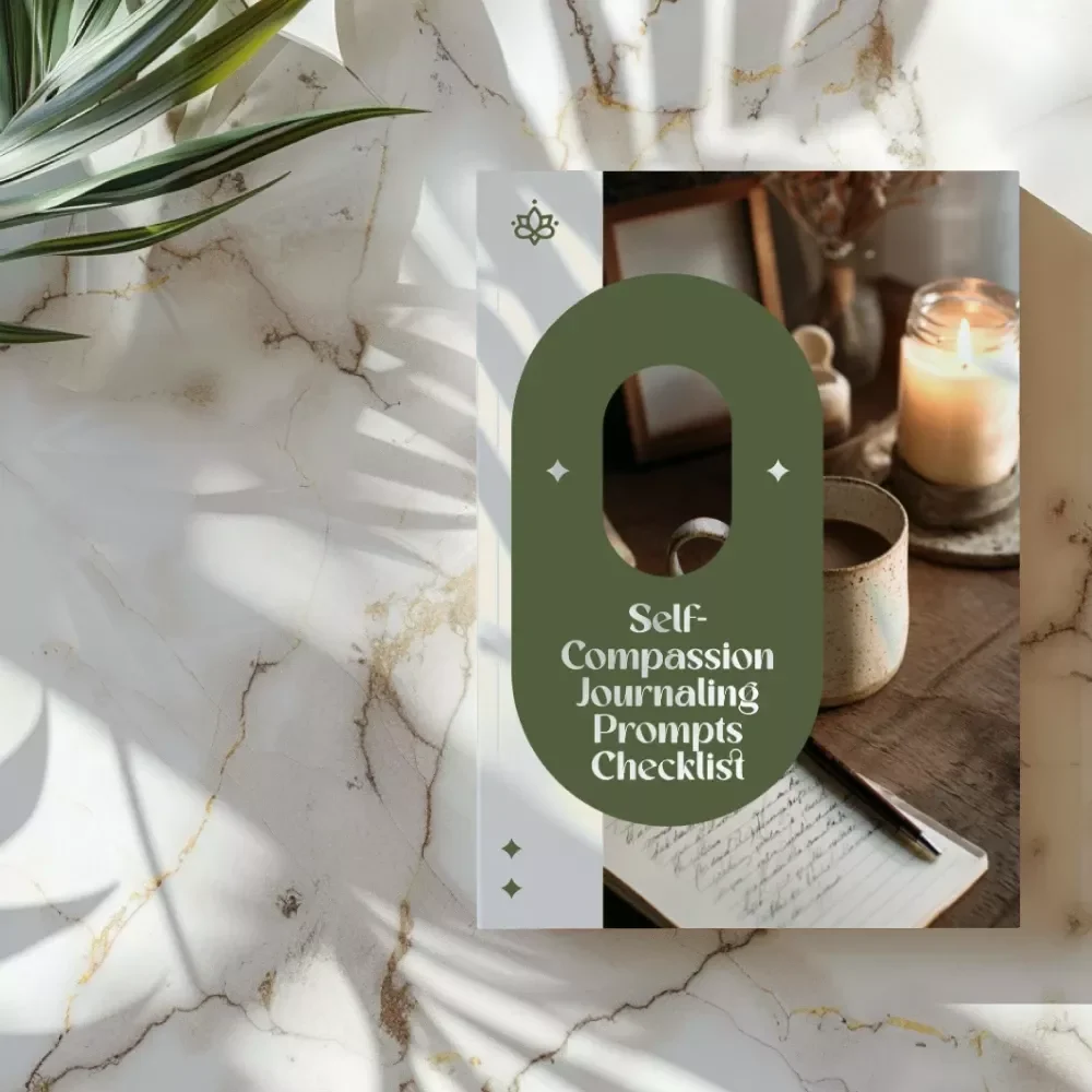 Self-Compassion Journaling Prompts Checklist – A Digital Download for Healing and Growth