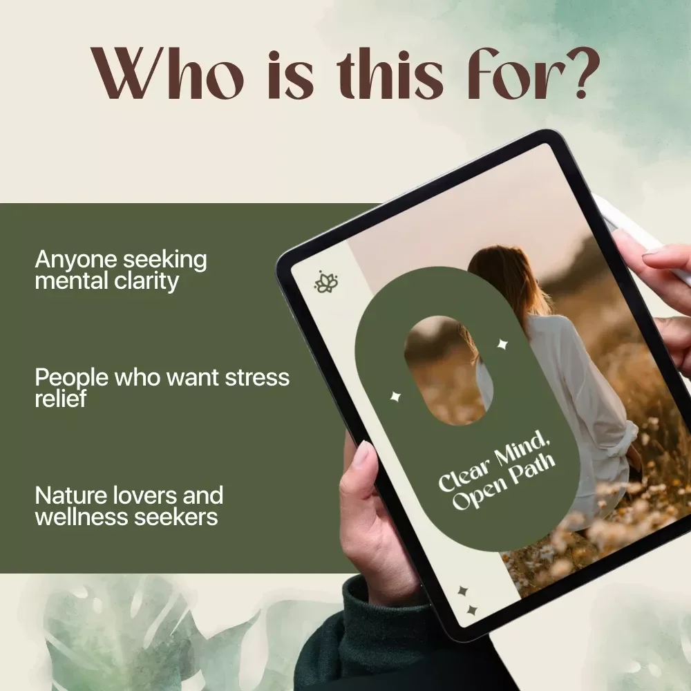 Clear Mind, Open Path - Nature Walks for Mental Clarity Guide
