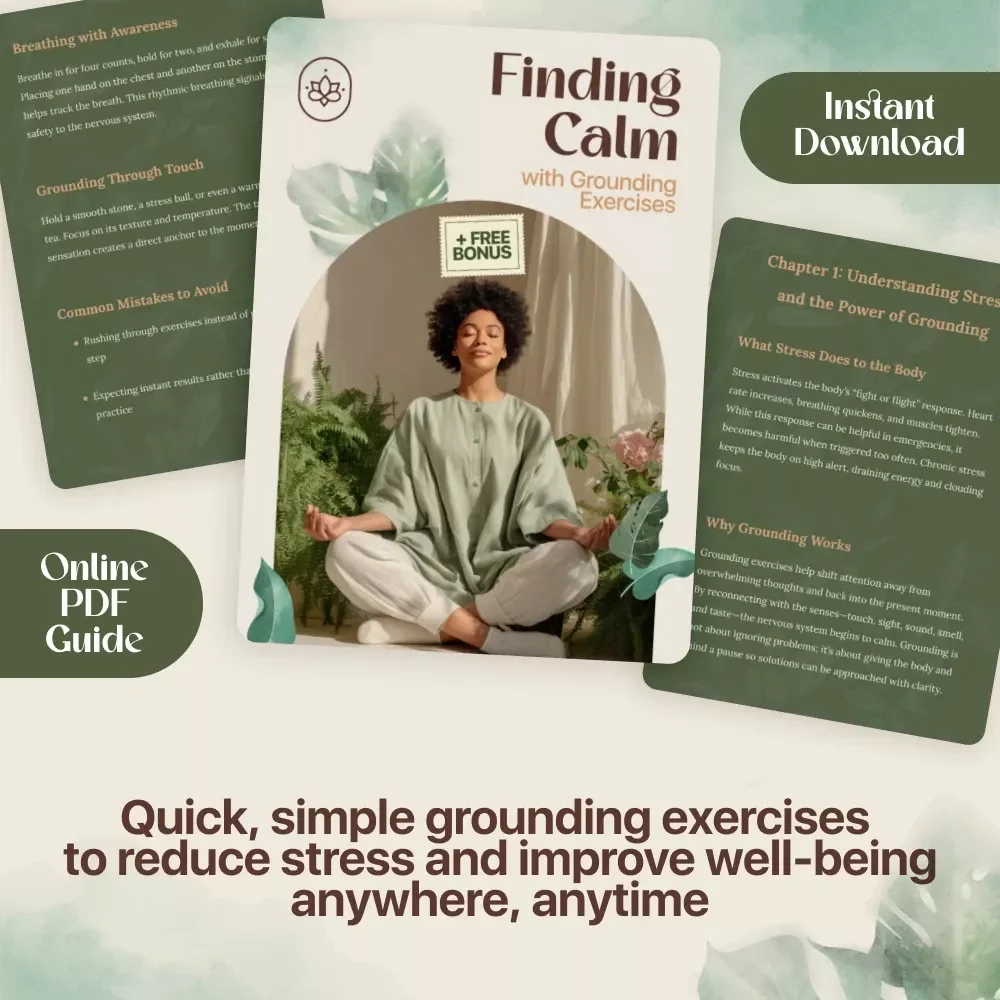 Finding Calm with Grounding Exercises: A Simple Guide to Stress Relief