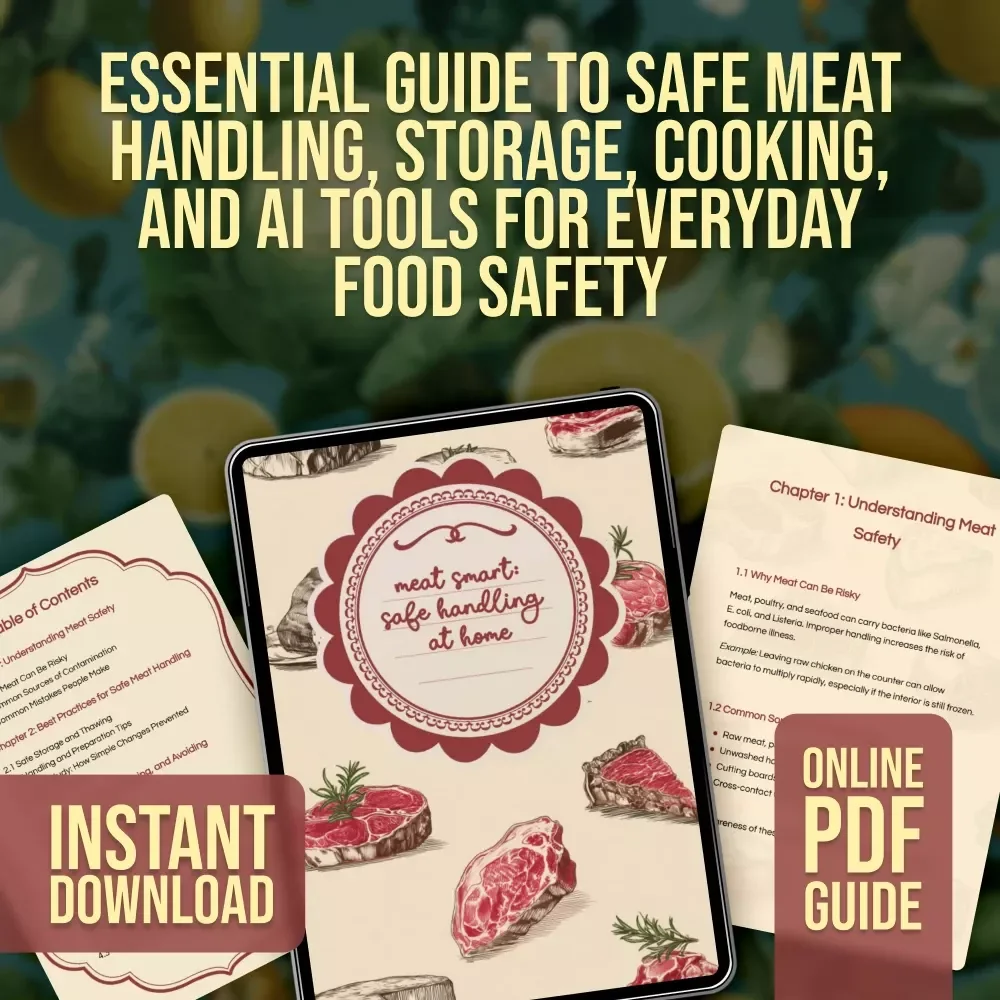 Meat Smart: Safe Handling at Home | Guide to Safe Meat Handling Basics for Cooking & Kitchen Safety
