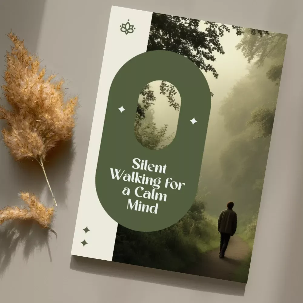 Silent Walking for a Calm Mind | Digital Guide for Stress Relief, Mindfulness & Nervous System Reset | Silent Walking to Calm Your Nervous System