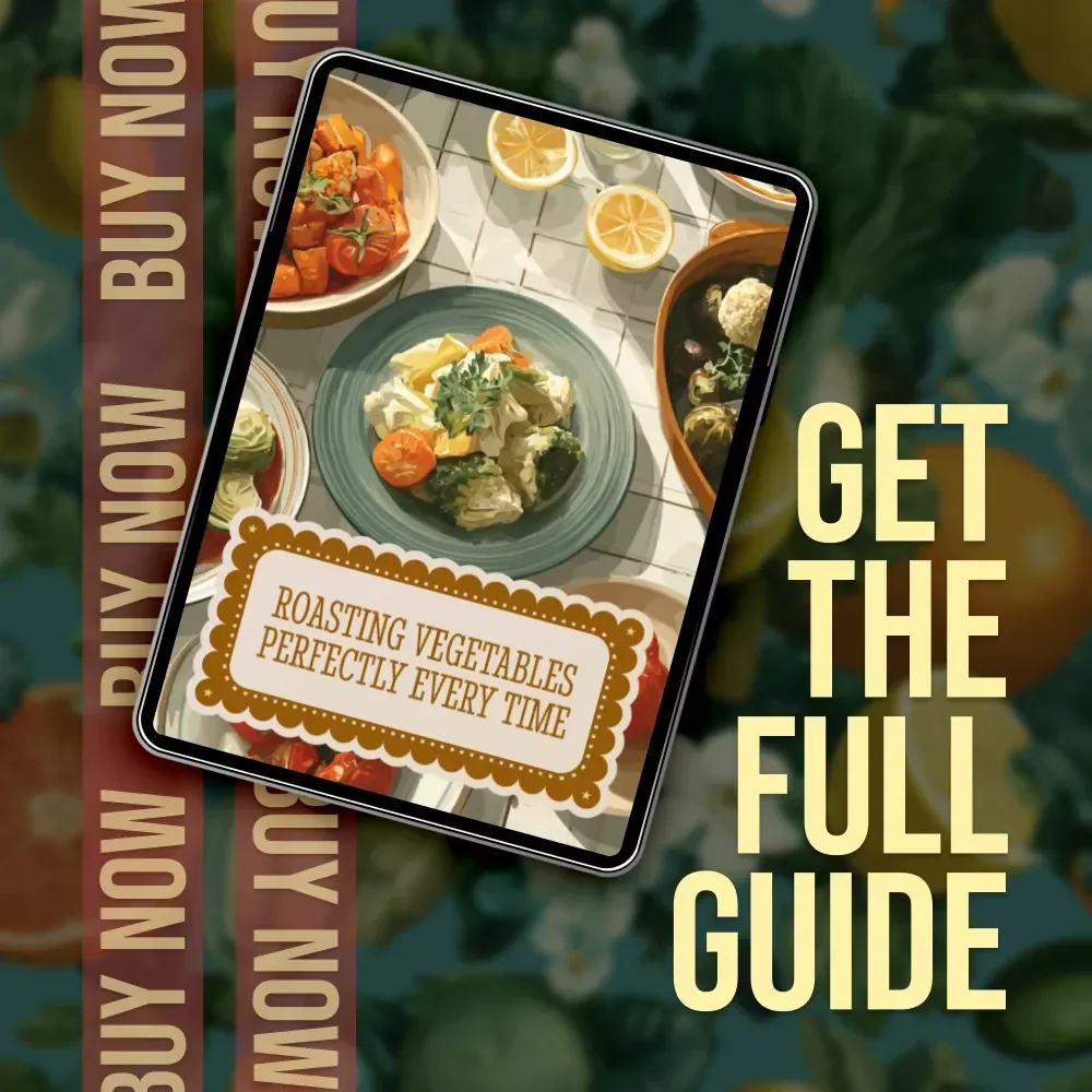 Roasting Vegetables Perfectly Every Time | Digital Guide for Home Cooks, Meal Planning & Flavor Pairing | Learn the Science, Myths, and AI-Supported Cooking Tips