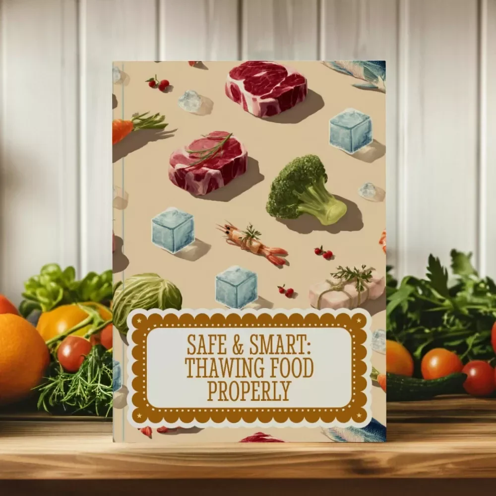Safe & Smart: Thawing Food Properly | Digital Guide on How to Thaw Food the Right Way