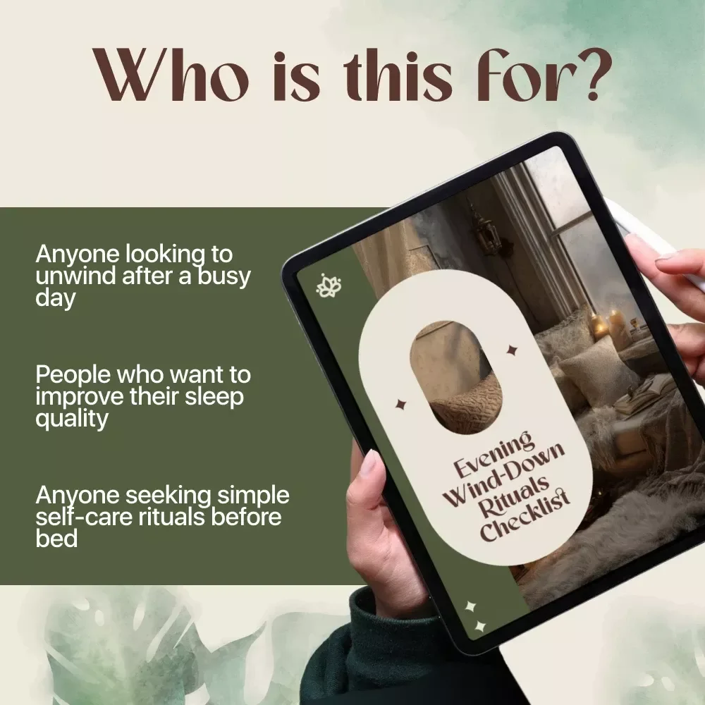 Evening Wind-Down Rituals Checklist - Your Essential Guide to a Calming Nighttime Routine