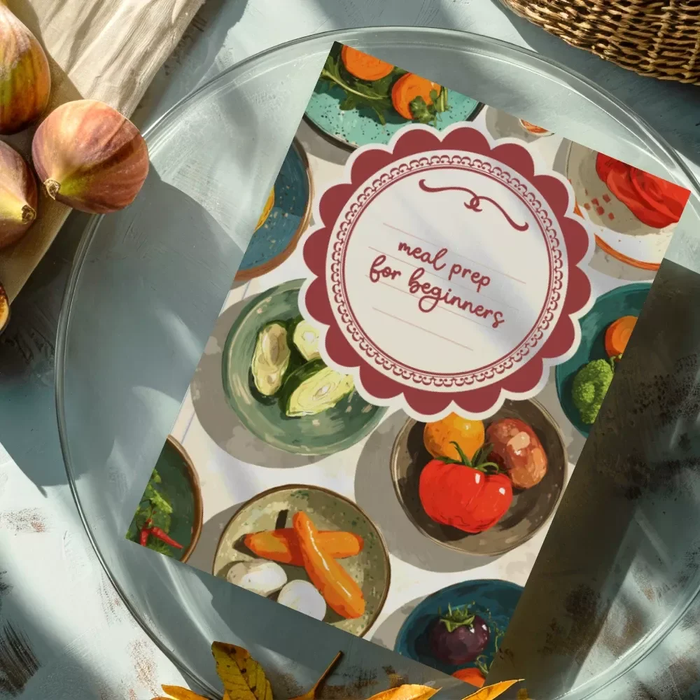 Meal Prep for Beginners | Digital Guide to Easy Meal Planning, Batch Cooking, and AI-Powered Meal Prep Success (Printable Download, eBook, Checklist)