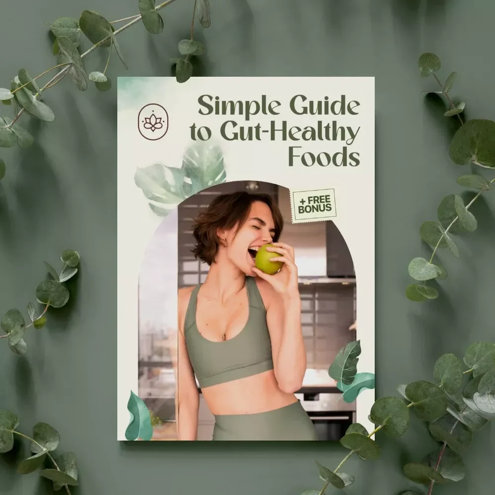 Simple Guide to Gut-Healthy Foods | Digital Gut Health Guide for Better Digestion, Immunity & Mood | Gut-Healthy Foods Meal Planning eBook