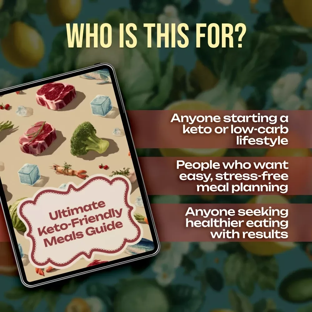 Ultimate Keto-Friendly Meals Guide | Low Carb eBook | Keto Meal Planning & Prep Tips | AI Keto Recipes & Checklist