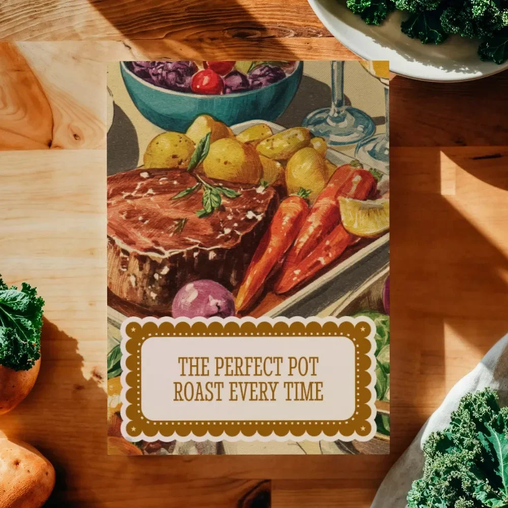 The Perfect Pot Roast Every Time | Digital Download Cooking Guide | Easy Step-by-Step Pot Roast Recipes, Ingredients & AI Cooking Assistance