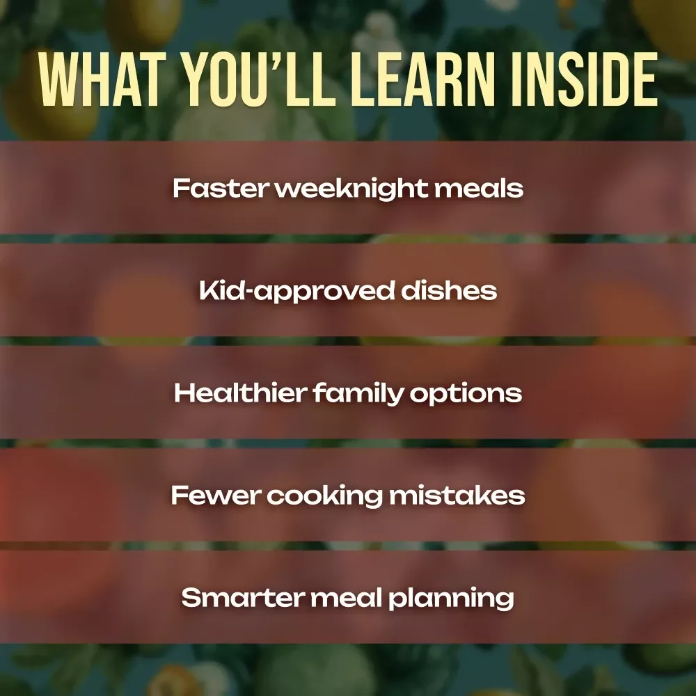 Family-Style Instant Pot Recipes | Digital Guide for Easy Instant Pot Recipes for Family Dinners, Weeknight Meals & AI-Powered Meal Planning