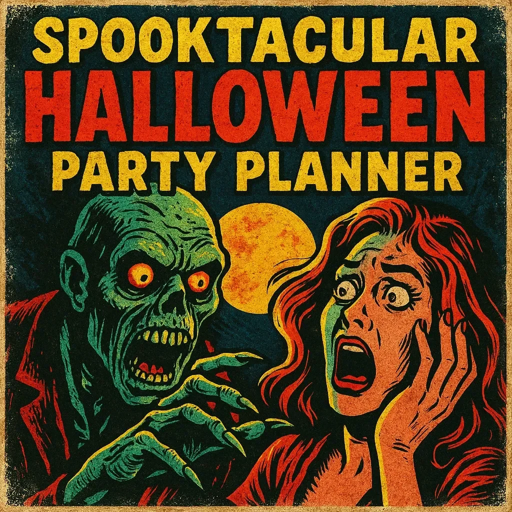 Spooktacular Halloween Party Planner | How to Plan a Halloween Party Step by Step | Complete eBook Guide with Checklists, Recipes, and AI-Powered Ideas