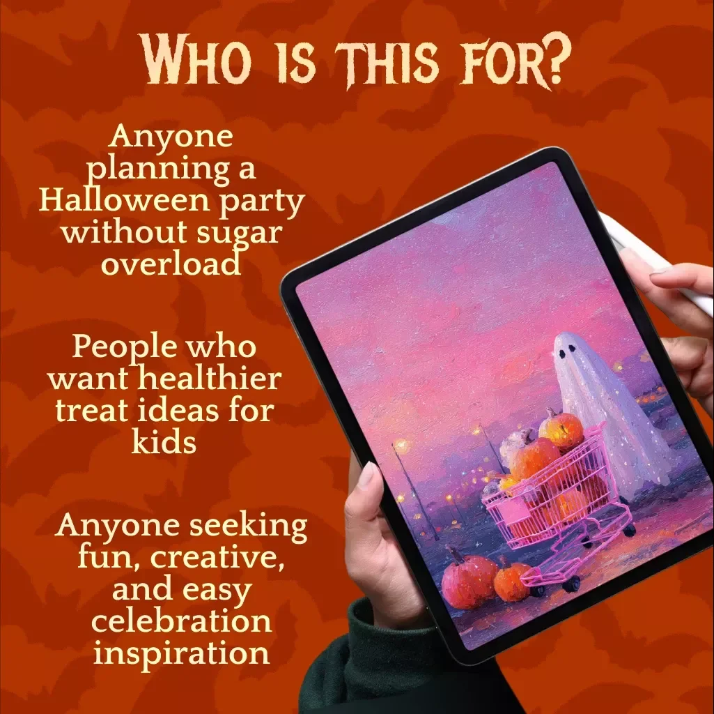 Sweet and Spooky Sugar-Free Halloween Ideas | Digital Download Guide for Healthy Treats, Party Planning, & AI Recipe Inspiration