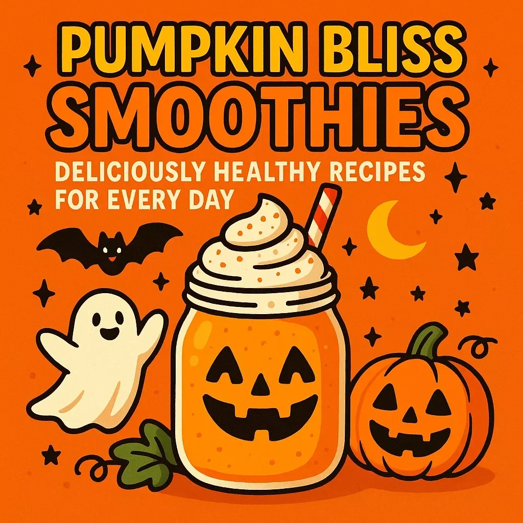 Pumpkin Bliss Smoothies: Deliciously Healthy Recipes for Every Day | Healthy Pumpkin Smoothie eBook, Digital Download, Smoothie Recipe Guide