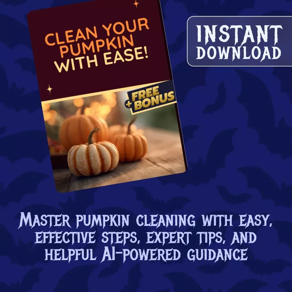 Clean Your Pumpkin with Ease! | Ultimate Guide for Pumpkin Stain Removal Tips, Step-by-Step Cleaning, and AI Assistance