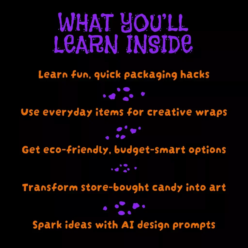 Spooky-Sweet Candy Packaging Ideas Guide | Creative Halloween Candy Packaging Inspiration, DIY Wrapping Tricks & AI Design Prompts