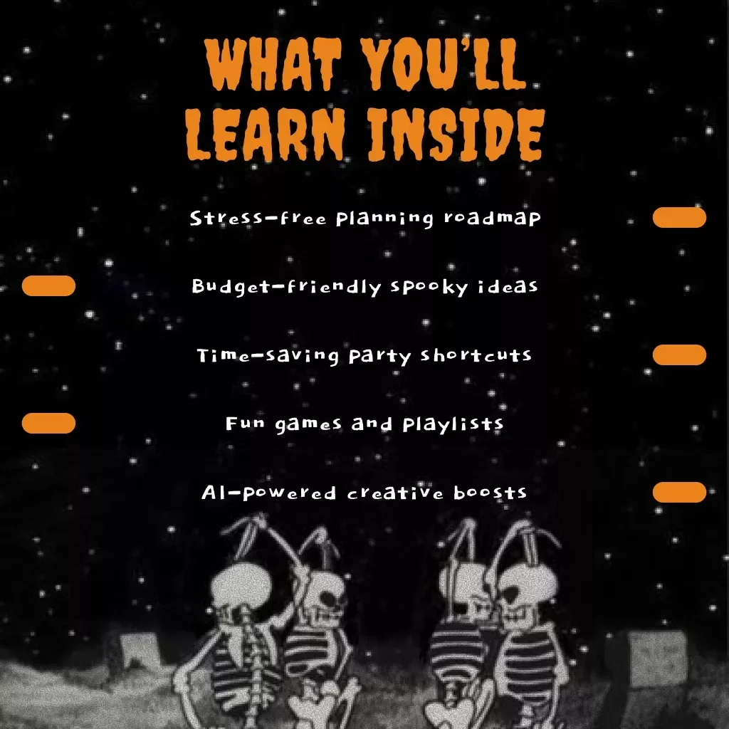 Spooktacular Halloween Party Planner | How to Plan a Halloween Party Step by Step | Complete eBook Guide with Checklists, Recipes, and AI-Powered Ideas