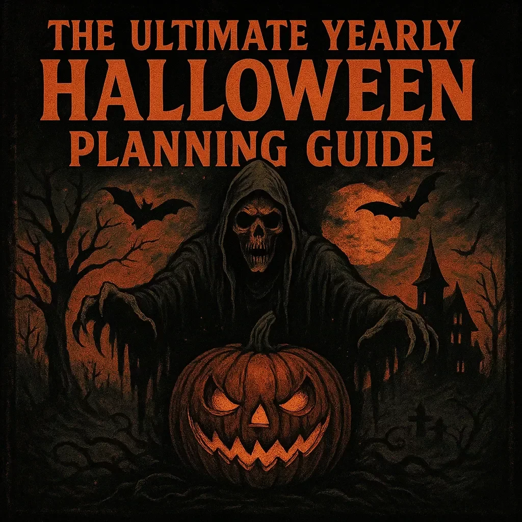 The Ultimate Yearly Halloween Planning Guide | Digital Download | Halloween Party Planner, Costume Ideas, Decorations & Budgeting Organizer