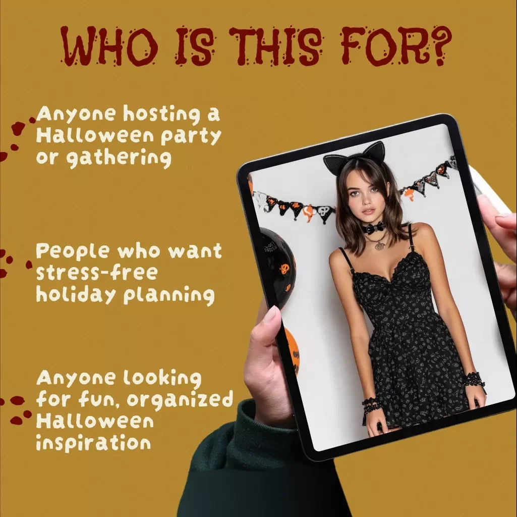 Ultimate Halloween To-Do List for a Spooktacular Celebration | Printable Halloween Checklist | Party Planner, eBook, Digital Download