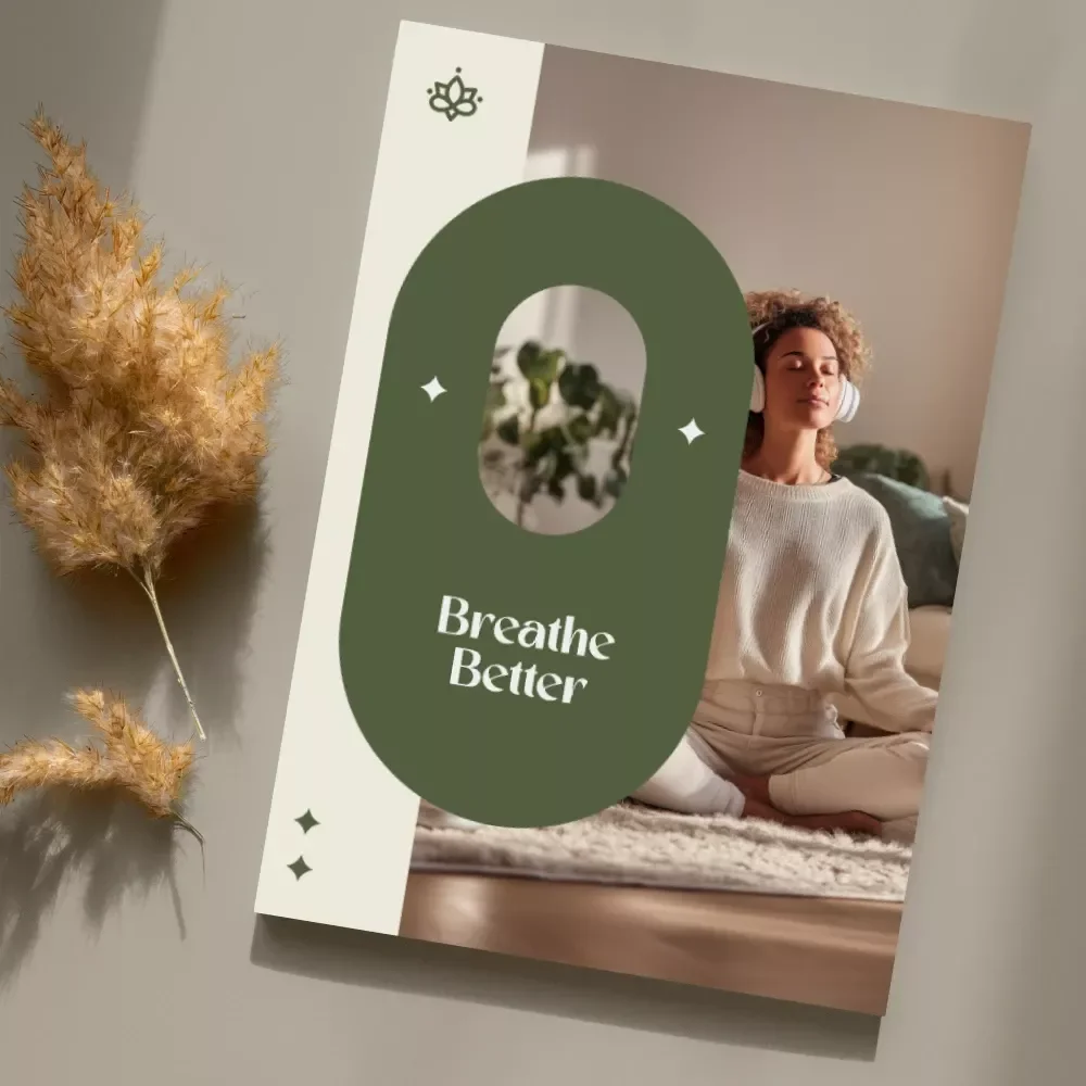 Breathe Better | Deep Breathing Exercises Guide for Stress Relief, Mental Clarity & Better Sleep | Digital Download eBook