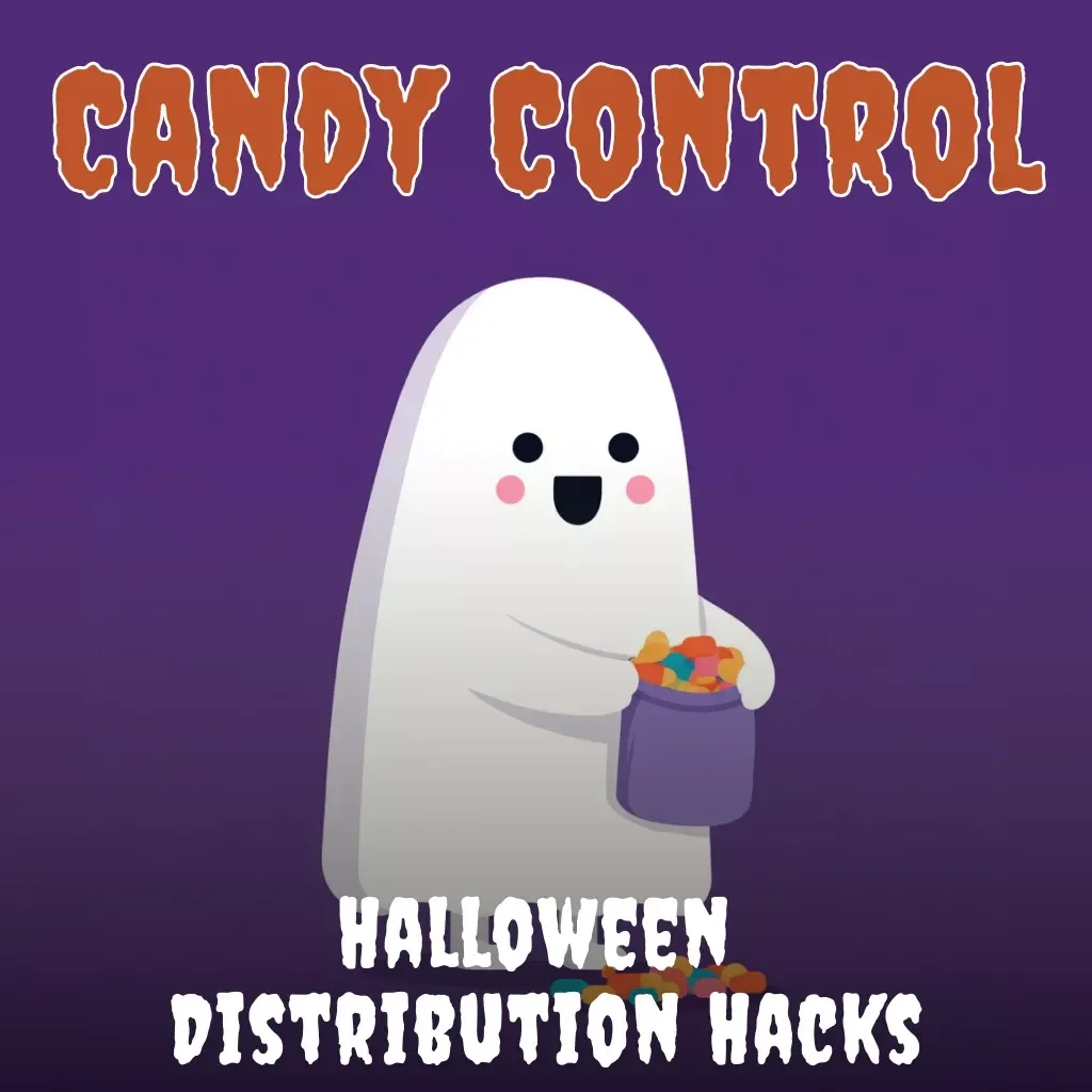 Candy Control: Halloween Distribution Hacks | Printable Digital Download Checklist | Trick-or-Treat Candy Station Planner for Efficient Halloween Candy Management