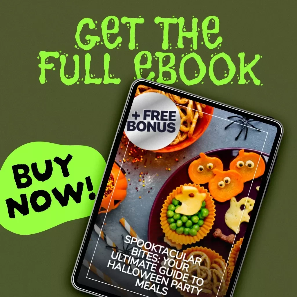 Spooktacular Bites: Your Ultimate Guide to Halloween Party Meals | Digital Download eBook with Halloween Party Meal Ideas