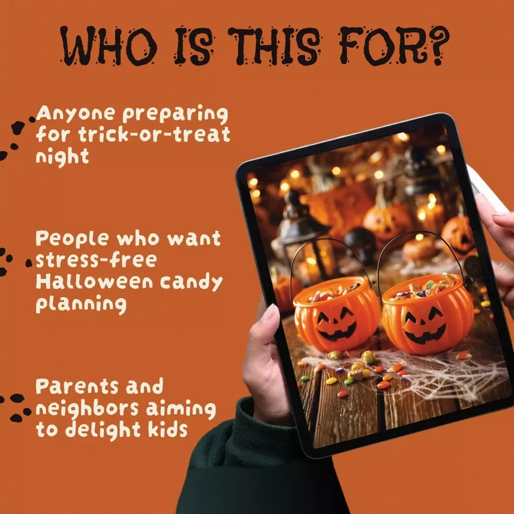 Trick-or-Treat Candy Restock Strategy | Digital Download Guide for Smart Halloween Candy Planning & Management