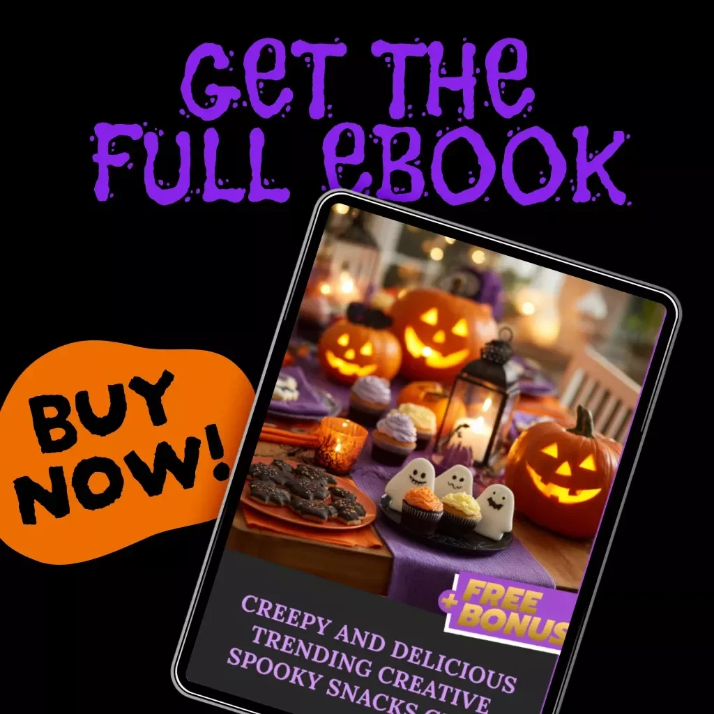 Creepy and Delicious Trending Creative Spooky Snacks Guide | Digital eBook for Unique Halloween-Themed Treats & Viral Party Snack Ideas
