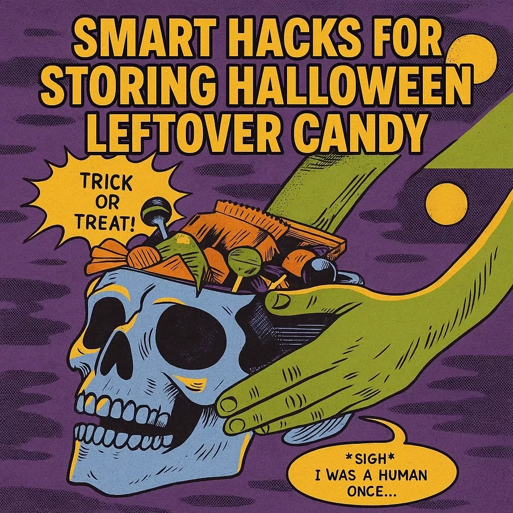 Smart Hacks for Storing Halloween Leftover Candy | Digital Download Guide for Candy Storage, Organization, Repurposing & Long-Term Management