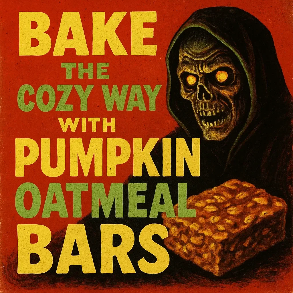 Bake the Cozy Way with Pumpkin Oatmeal Bars | Fall Dessert Guide, Easy Homemade Snack eBook, Step-by-Step Digital Download