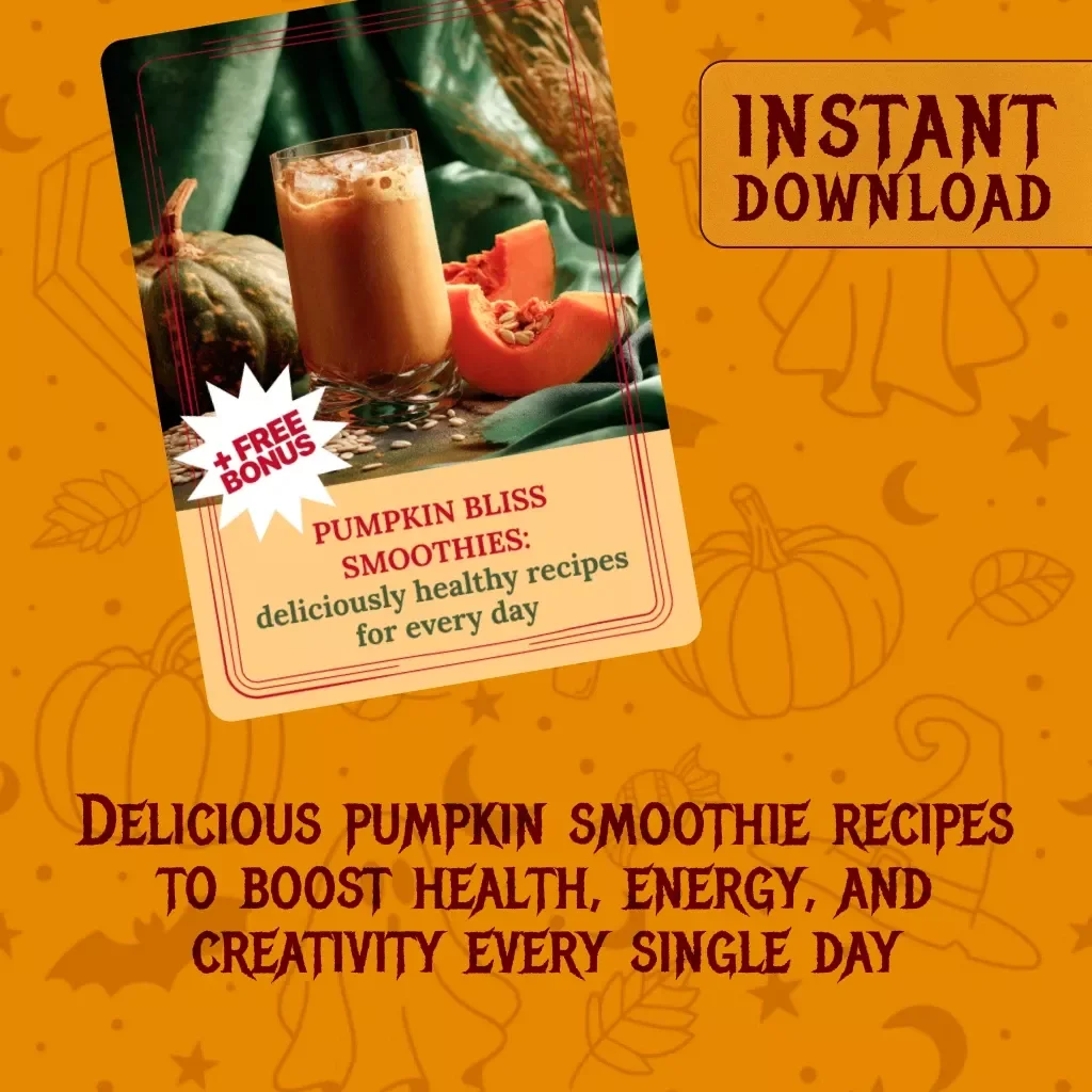 Pumpkin Bliss Smoothies: Deliciously Healthy Recipes for Every Day | Healthy Pumpkin Smoothie eBook, Digital Download, Smoothie Recipe Guide