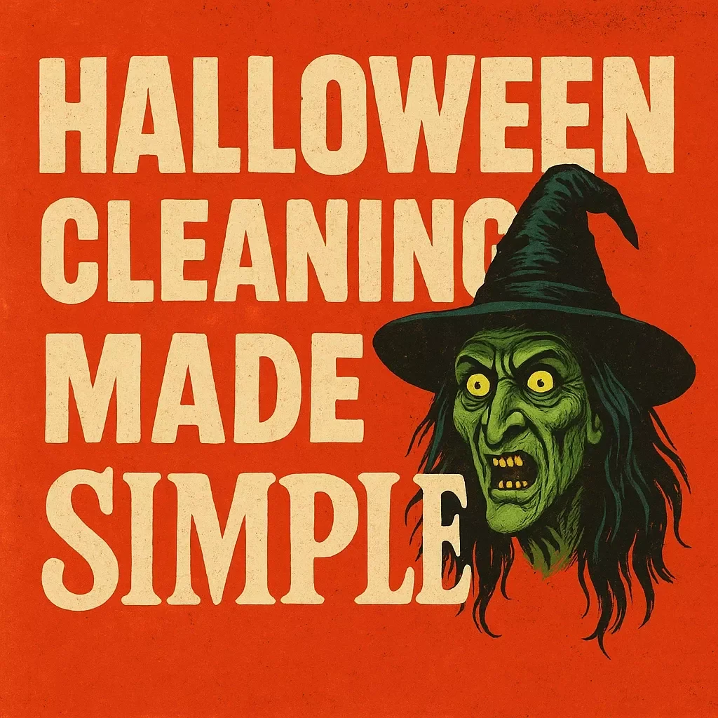 Halloween Cleaning Made Simple | Step-by-Step Halloween Cleaning Plan | Post-Party Cleanup Guide & AI Cleaning Tips