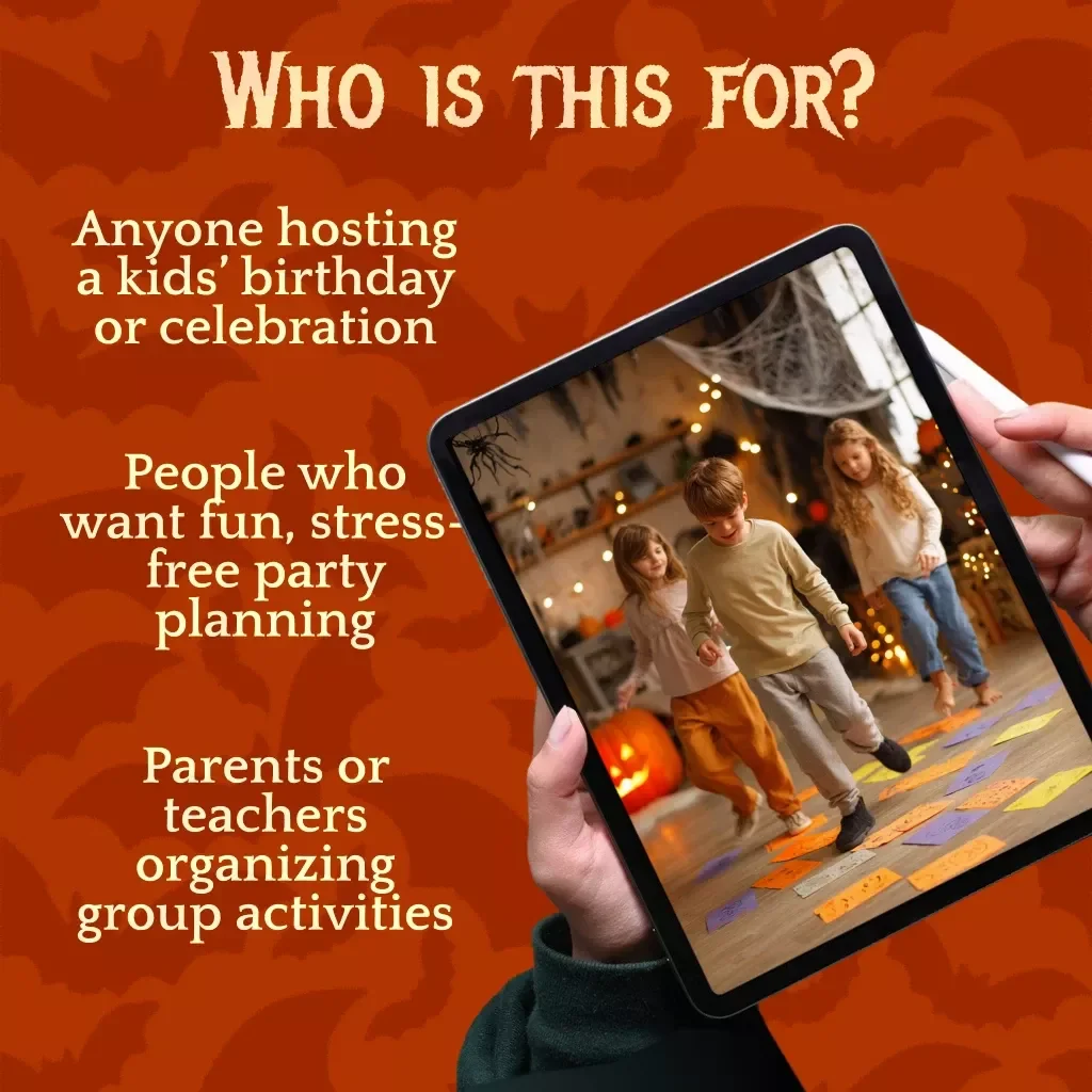 Fun-Filled Kids Party Activities Guide | Kid-Friendly Party Activities | Indoor & Outdoor Games, DIY Crafts, AI Party Planning Ideas | Digital Download PDF