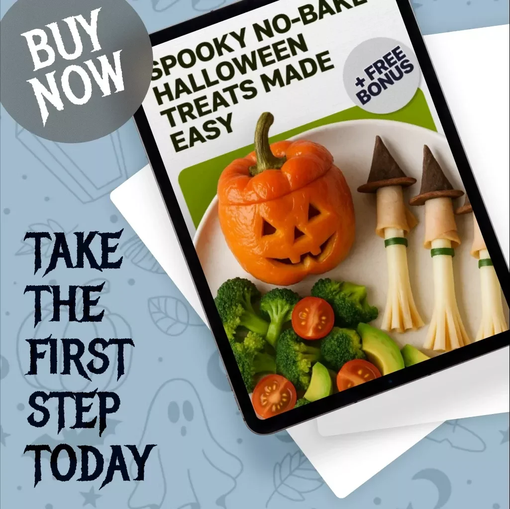 Spooky No-Bake Halloween Treats Made Easy | Digital Download Guide | Fun Halloween Recipes for Kids, Party Snacks, and Easy No-Bake Desserts eBook