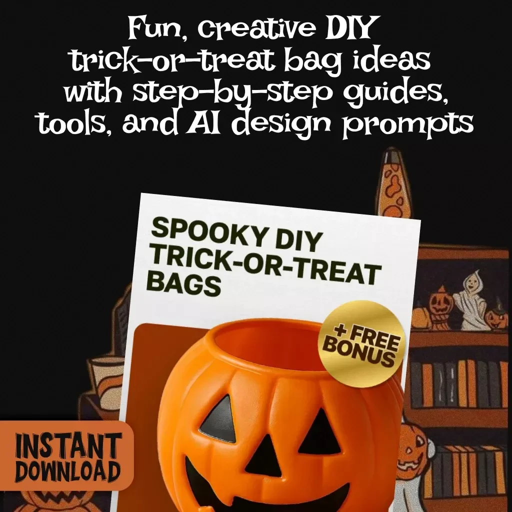 Spooky DIY Trick-or-Treat Bags Guide | Fun, Creative, and Easy DIY Trick-or-Treat Bags for Halloween