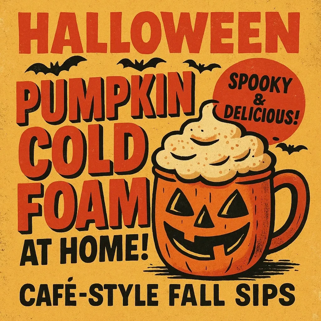 Pumpkin Cold Foam at Home: Café-Style Fall Sips – Guide on How to Make Pumpkin Cold Foam, DIY Recipes & Creative Fall Coffee Ideas