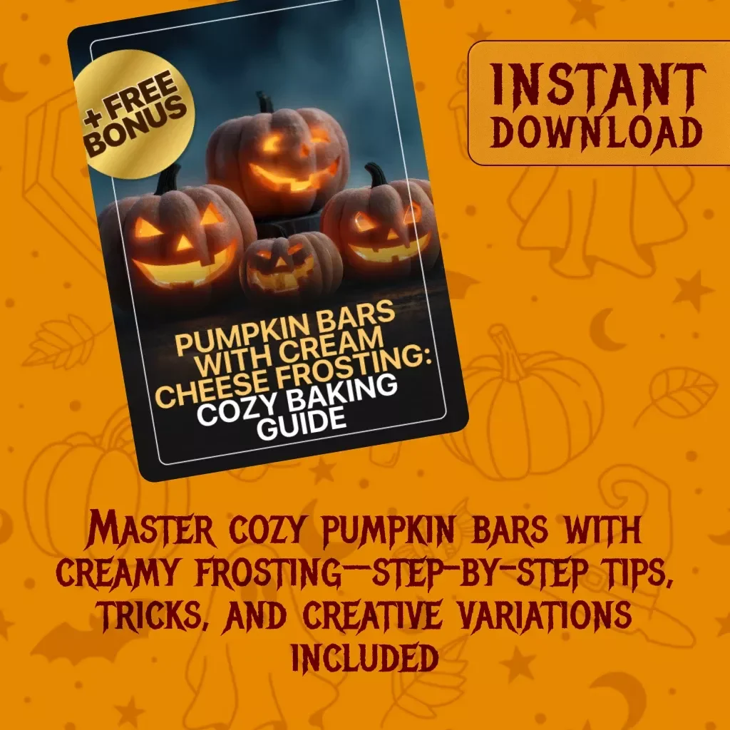 Pumpkin Bars with Cream Cheese Frosting: Cozy Baking Guide – Easy Step-by-Step Recipe, Tips & Variations for Delicious Pumpkin Bars with Cream Cheese Frosting