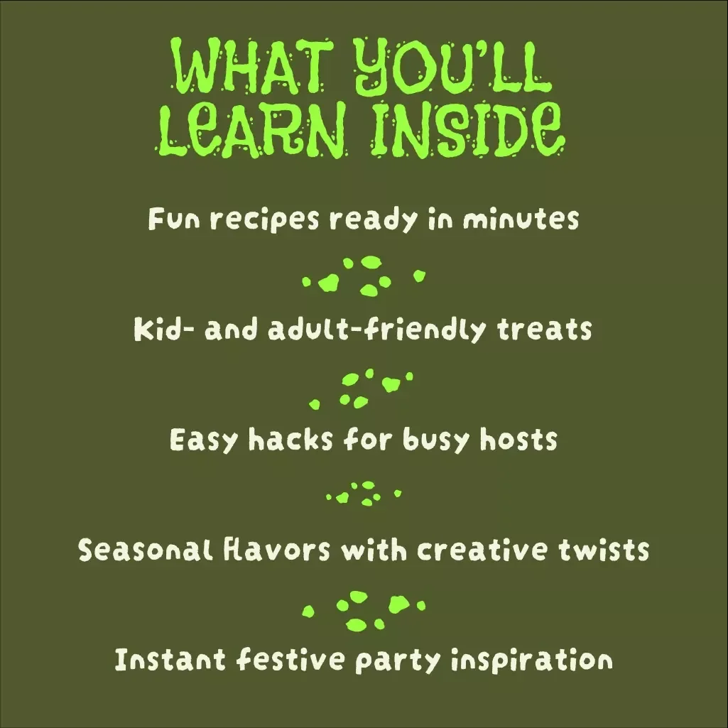 Whip Up Some Pumpkin Magic: Fun and Fast Treats for Spooktacular Halloween Parties | Halloween Recipes | Digital Download Guide | Pumpkin Snacks, Bakes & Party Treats eBook
