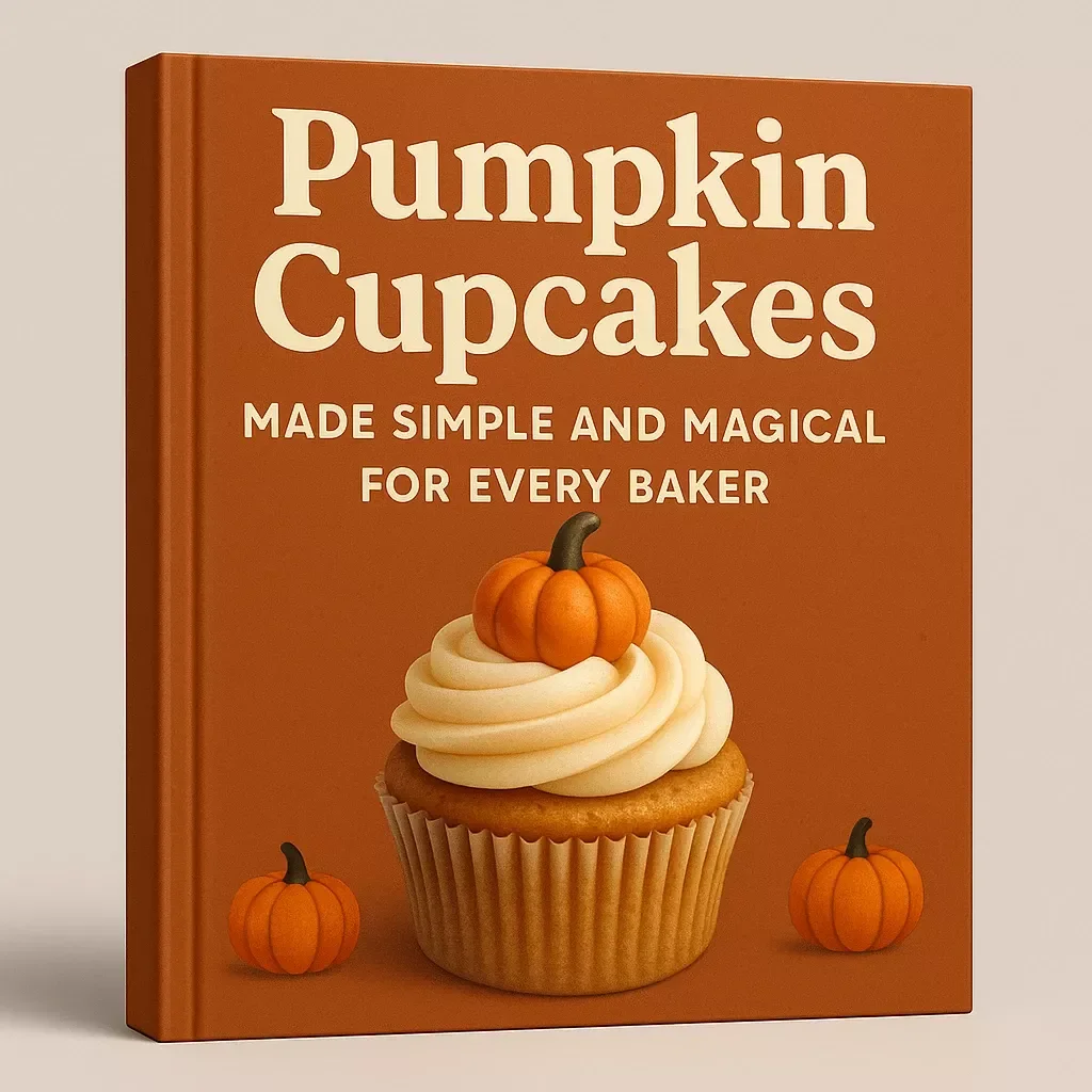 Pumpkin Cupcakes Made Simple and Magical for Every Baker | Fall Baking Guide, eBook, Digital Download, Pumpkin Cupcake Recipe with Frosting & Decorating Ideas
