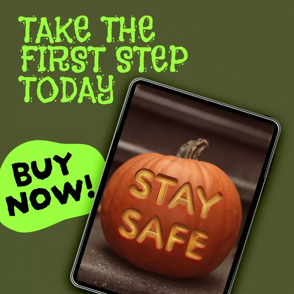 Halloween Safety Checklist | Printable Halloween Safety Checklist for Kids & Families | Digital Download