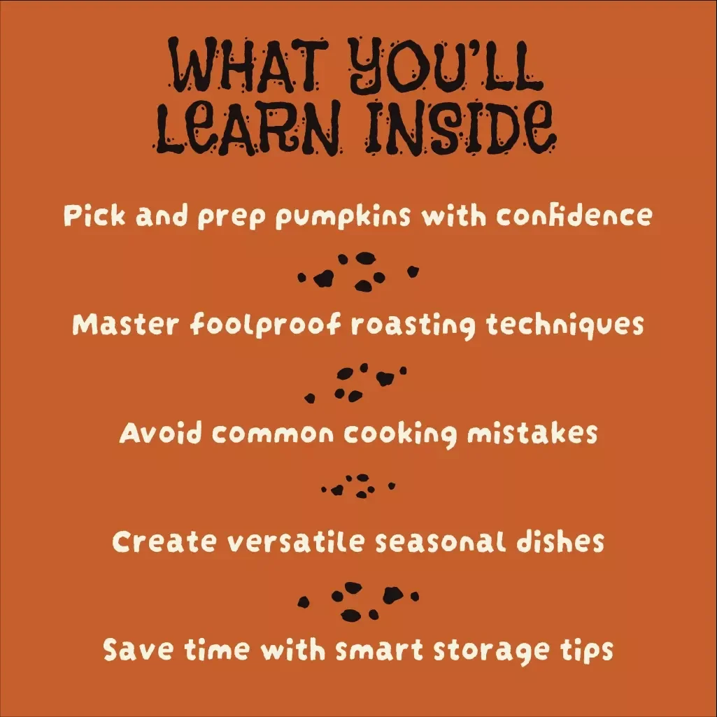 Autumn’s Golden Delight: Mastering the Art of Roasted Pumpkin | Seasonal Cooking Guide | Digital Download eBook for Pumpkin Recipes, Roasting Techniques, and Serving Ideas