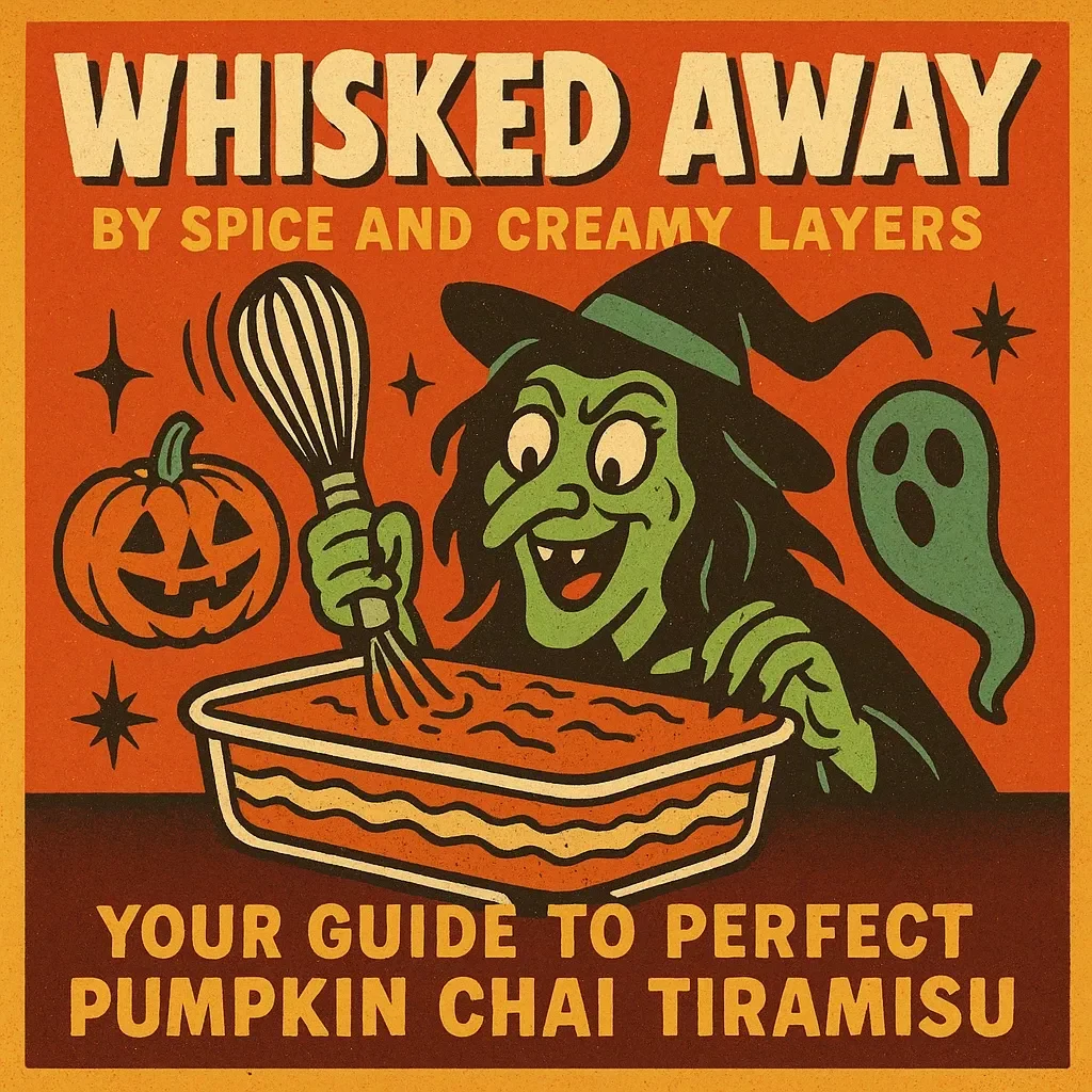 Whisked Away by Spice and Creamy Layers: Your Guide to Perfect Pumpkin Chai Tiramisu | Fall Dessert eBook | Digital Download Recipe Guide