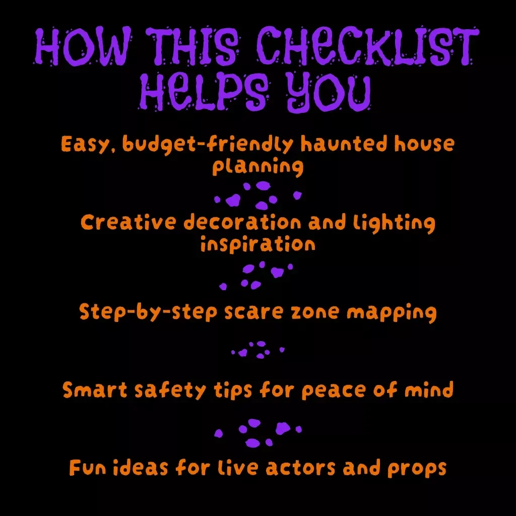 DIY Haunted House Setup Checklist | Step-by-Step Halloween Guide for Scary Home Transformations