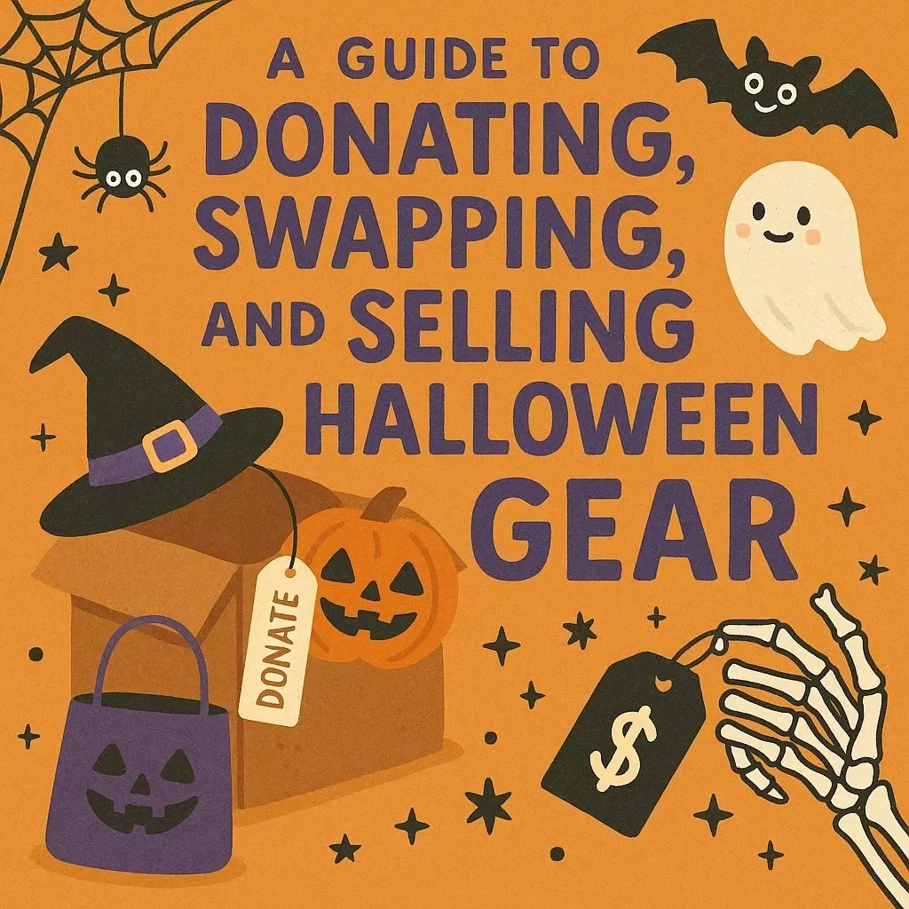 Guide to Donating, Swapping, and Selling Halloween Gear | Post-Halloween Donate, Swap, Sell Guide for Costumes, Decor & Accessories
