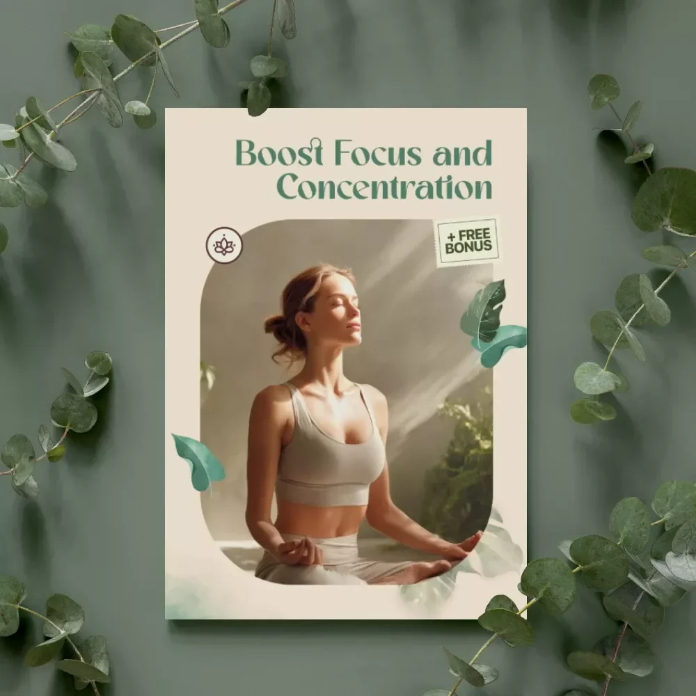Boost Focus and Concentration Guide | Digital Download | Productivity, Mental Clarity & Attention Training eBook for Work, Study & Daily Life