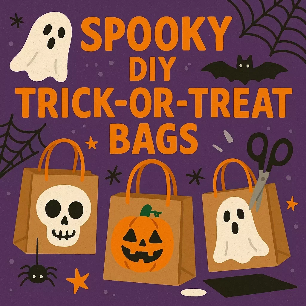 Spooky DIY Trick-or-Treat Bags Guide | Fun, Creative, and Easy DIY Trick-or-Treat Bags for Halloween